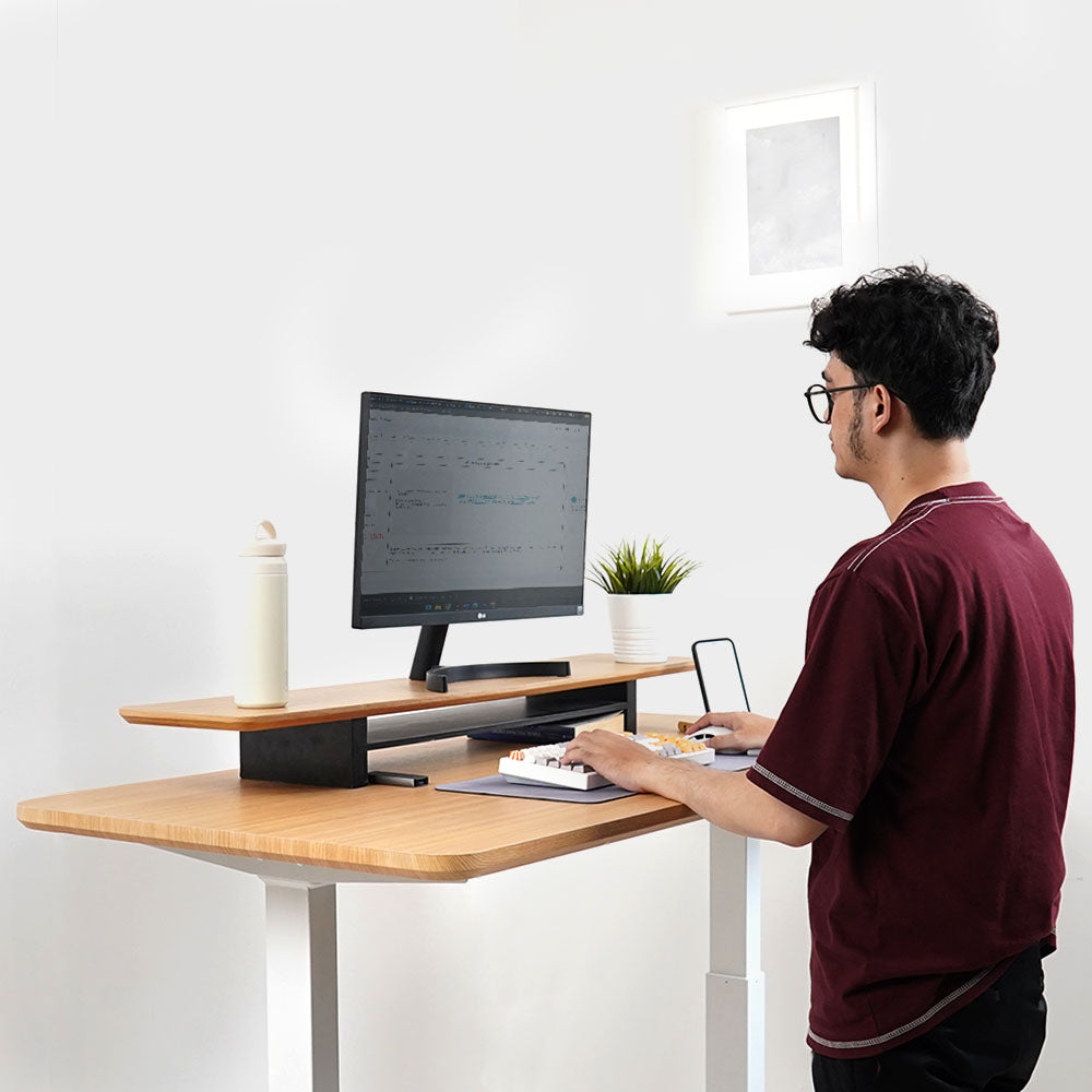 Neo Ergolift Table Top - Papan Meja MDF Finishing HPL - Putih, 120cm x 60cm &140 cm x 60cm [HANYA DAUN PAPAN MEJA TANPA KAKI]