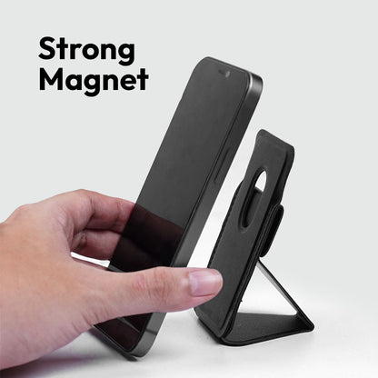 Neo Tap x Vernalta Neoverse Edition - Magnetic Smartphone Leather Wallet Stand for iPhone/Android