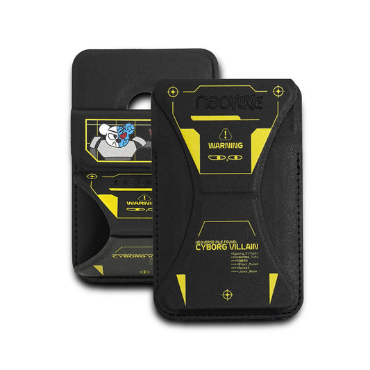 Neo Tap x Vernalta Neoverse Edition - Magnetic Smartphone Leather Wallet Stand for iPhone/Android