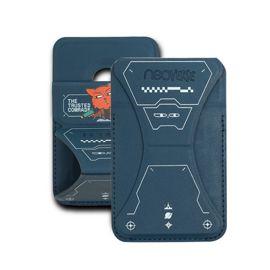 Neo Tap x Vernalta Neoverse Edition - Magnetic Smartphone Leather Wallet Stand for iPhone/Android