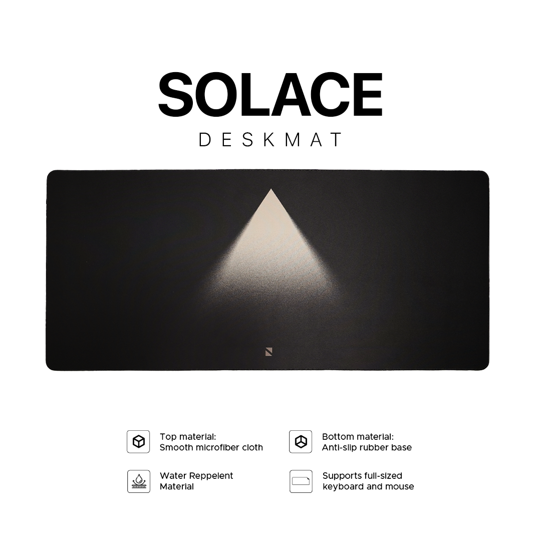 Noir Solace Deskmat