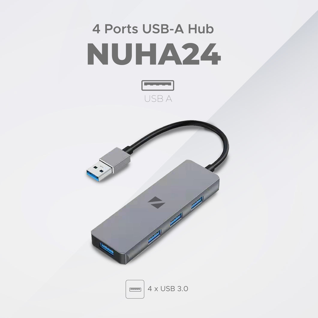 4in1 USB 3.0 Hub 4 Port - NUHA24