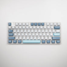 Load image into Gallery viewer, Noir Azure Keycaps - PBT Doubleshot Cherry Profile Keycap Set
