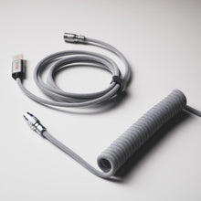 Load image into Gallery viewer, Noir Type-C Coiled Cable YC8 Aviator
