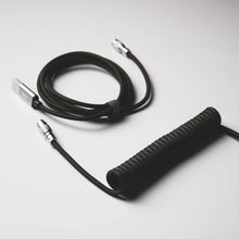 Load image into Gallery viewer, Noir Type-C Coiled Cable YC8 Aviator
