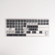 Load image into Gallery viewer, Noir Smoke Keycaps - PBT Doubleshot Cherry Profile Keycap Set
