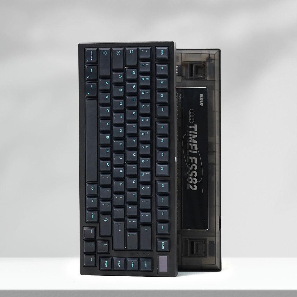 Noir Timeless82 75% Wireless OLED Mechanical Keyboard Gasket Mount PBT
