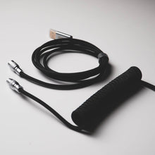 Load image into Gallery viewer, Noir Type-C Coiled Cable YC8 Aviator

